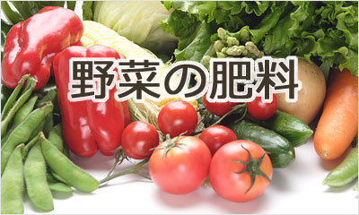 野菜の肥料